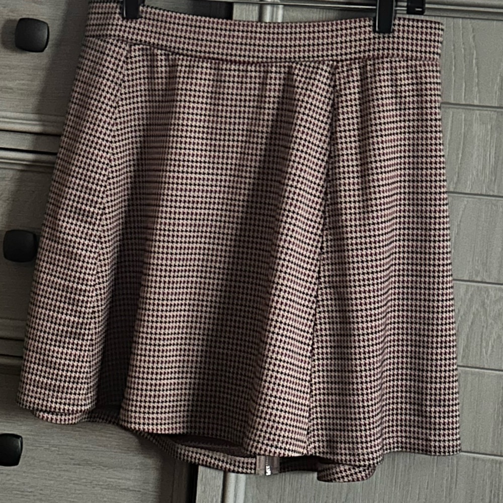 Jacqueline de Yong Zip up skater skirt